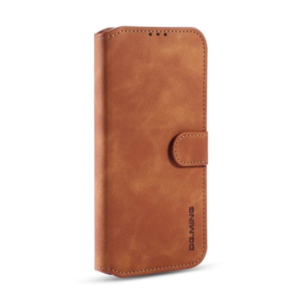 DG.Ming Retro Huawei P40 Lite / Huawei Nova 6 SE fodral - Brun Brun