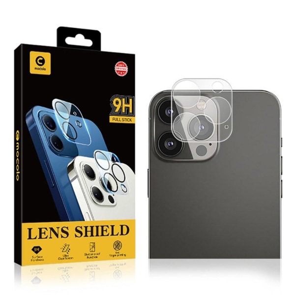 MOCOLO iPhone 13 Pro 9H tempered glass camera lens protector Transparent