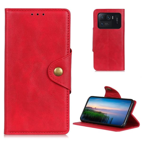 Alpha Xiaomi Mi 11 Ultra Flip etui - Rød Red
