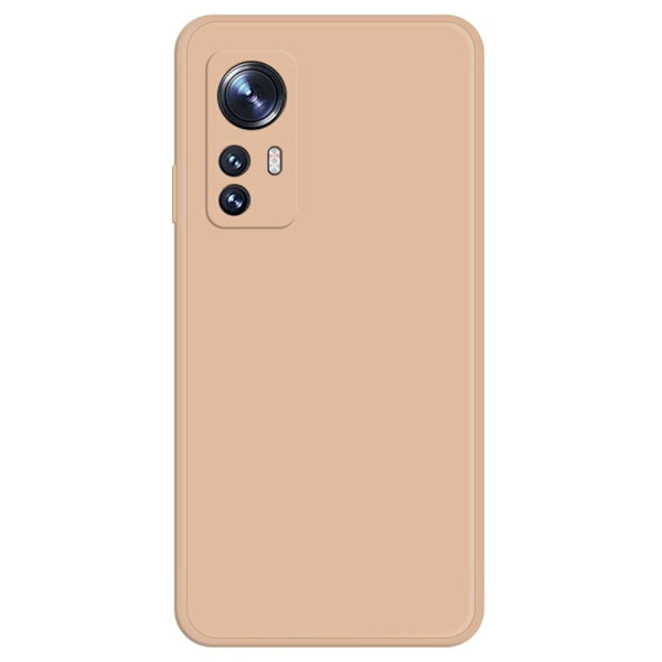 Viistetty pudotuksenesto kumitettu kansi Xiaomi 12S / 12X / 12 - Oranssi Orange