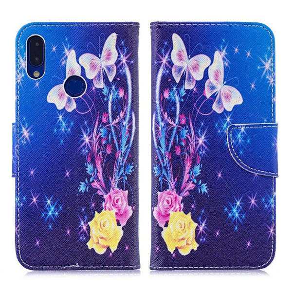 Wonderland Xiaomi Redmi Note 7 / Note 7 Pro / Note 7S etui – Elegante Sommerfugle Multicolor