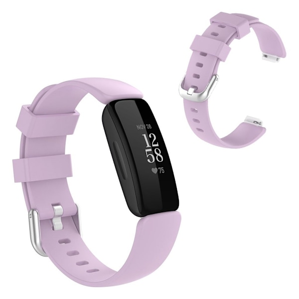 Fitbit Inspire 2 simple rem - lyselilla / Størrelse: L Purple