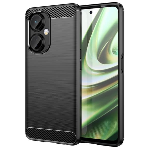 Carbon Flex Etui OnePlus Nord N30 / Ce 3 Lite - Svart Black