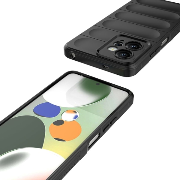 Mjukt greppformat Xiaomi Redmi Note 12 skal - Lila Lila