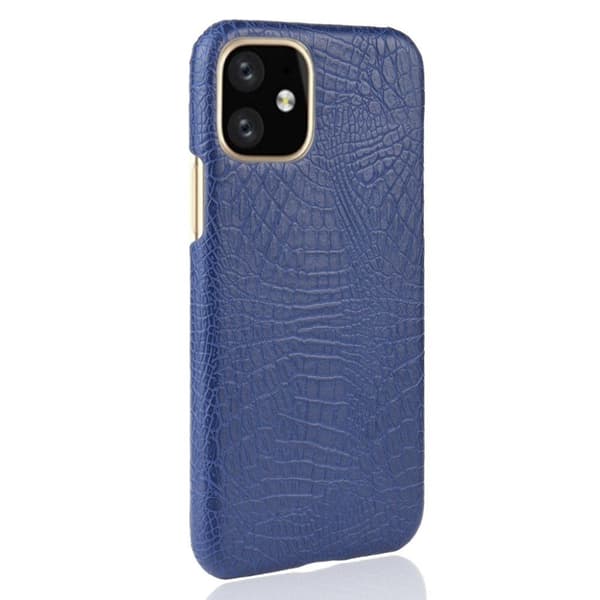 Croco iPhone 11 Pro Max deksel - Mørke blå Blue