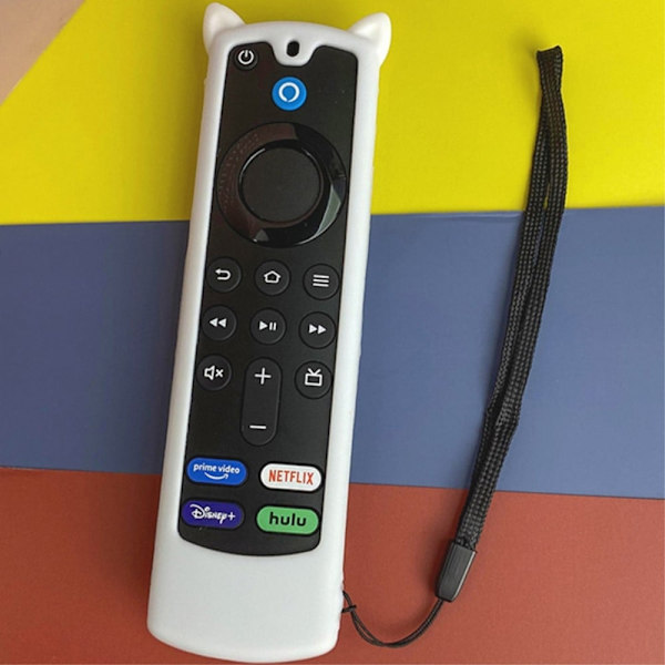 Amazon Fire TV Stick 4K (3.) Y26 silikone controller cover - Hvid White
