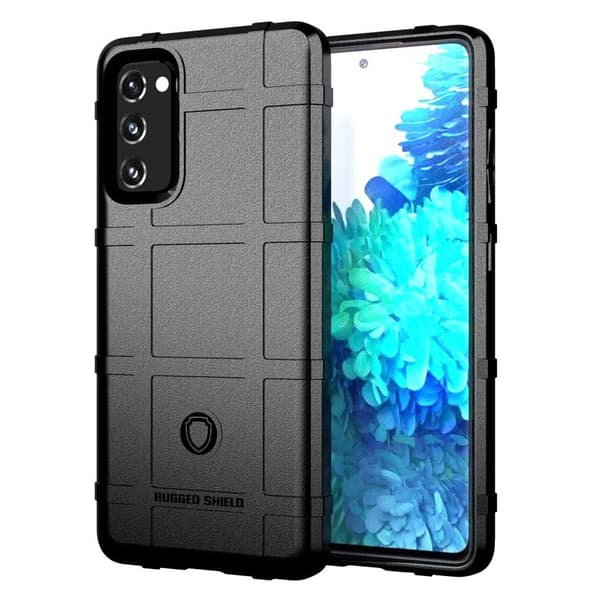 Rugged Shield Samsung Galaxy S20 FE 5G / Samsung Galaxy S20 FE kotelot - Musta Black