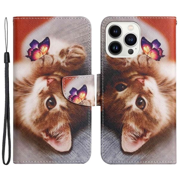 Wonderland iPhone 14 Pro Max fodral -Brun Brun