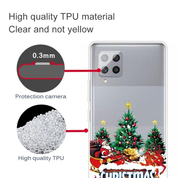Juleveske til Samsung Galaxy A42 5G - Tre Green