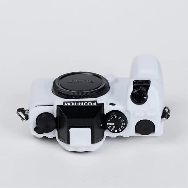 Fujifilm X-S10 silikon deksel - Hvit White