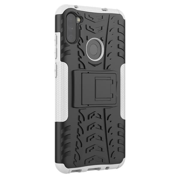 Offroad kuoret - Samsung Galaxy M11 / A11 - Valkoinen White