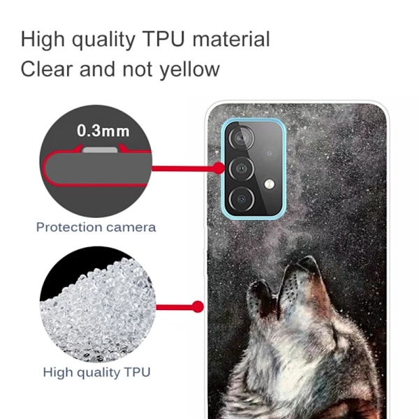 Deco Samsung Galaxy A23 skal - Varg Svart