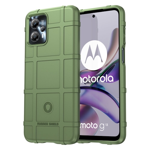 Rugged Shield Motorola Moto G23 / Motorola Moto G13 skal - Grön Grön