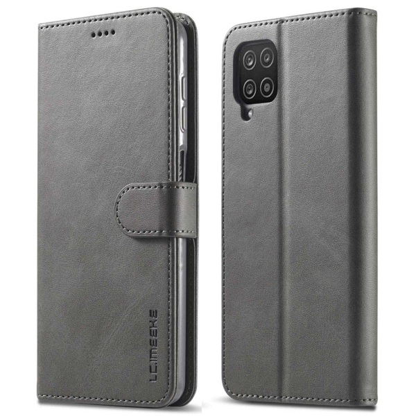 LC.IMEEKE Samsung Galaxy M53 5G flip etui - Sølv/Grå Silver grey