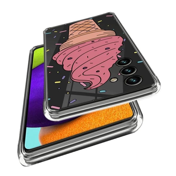 Deco Samsung Galaxy A05s cover - Sorte Katte Black