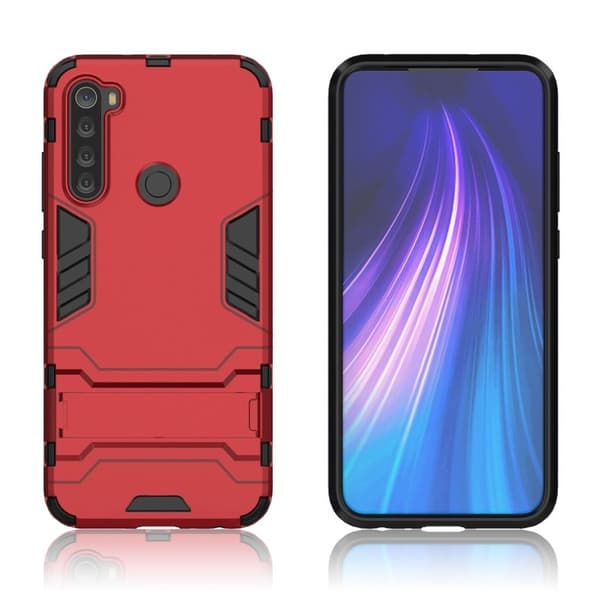 Cool Guard etui - Xiaomi redmi Note 8T - Rød Red
