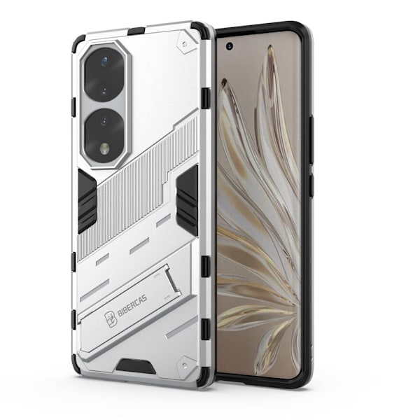 Støtsikkert hybriddeksel for Honor 70 Pro - Sølv Silver grey