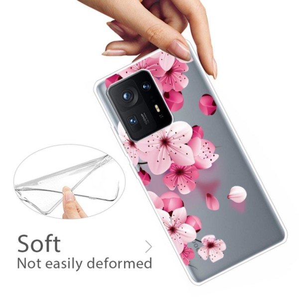 Deco Xiaomi Mix 4 Etui - Fersken Blossom Pink