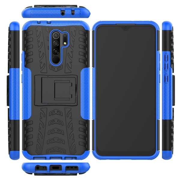 Offroad Suojakotelo Xiaomi Redmi 9 - Sininen Blue