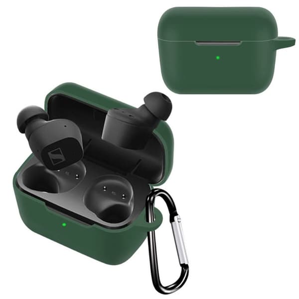 Sennheiser CX True Wireless silikoneetui - Midnatsgrøn Green