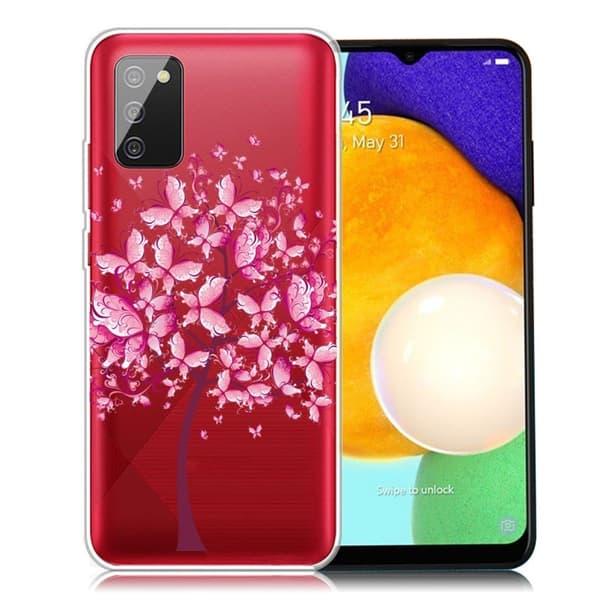 Deco Samsung Galaxy A03s skal - Rosa Blomma Rosa