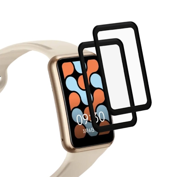 2Pcs Oppo Watch Free PMMA screen protector Transparent