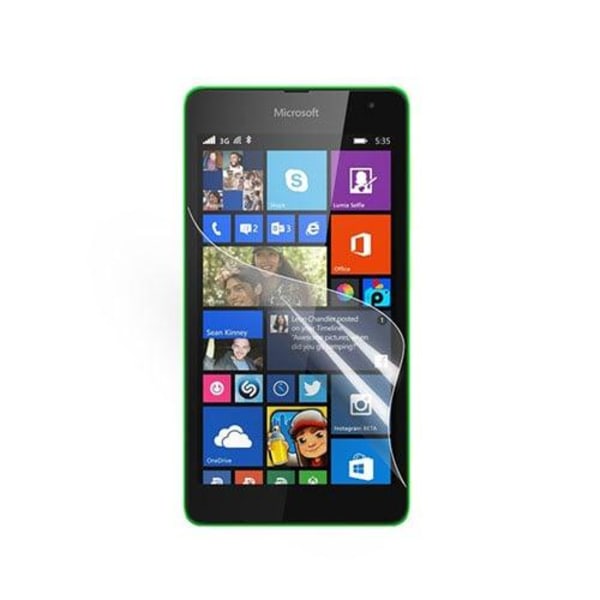 Beskyttelsesfilm til Microsoft Lumia 535 - Klar Transparent