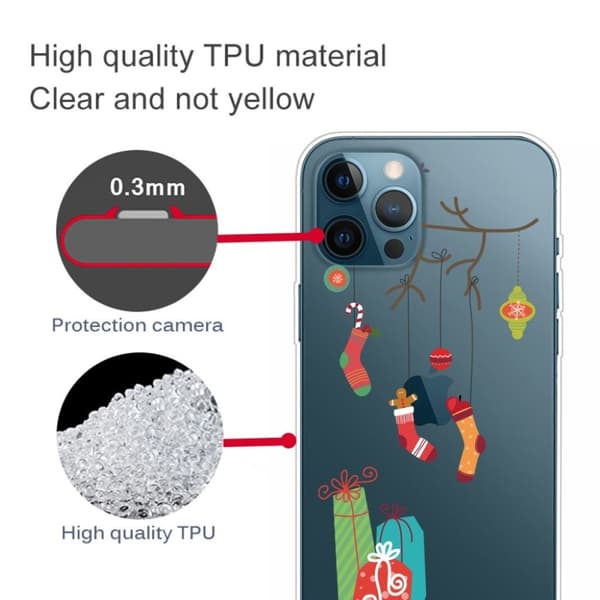 Juleveske til iPhone 12 Pro Max - Julegaver Multicolor