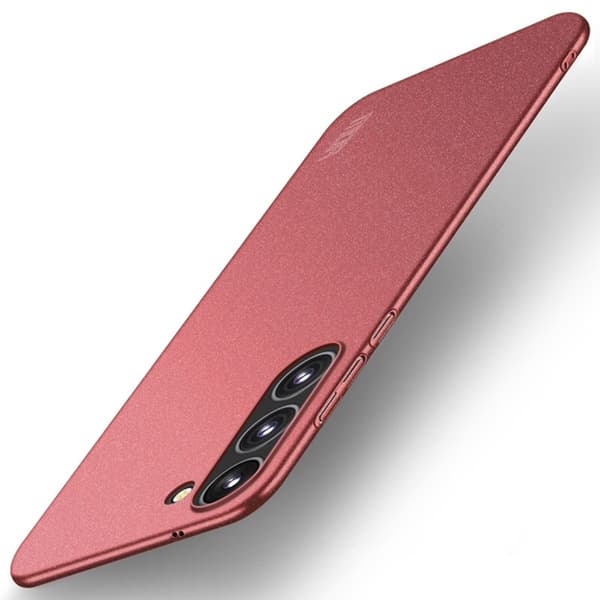 MOFI Samsung Galaxy S24 FE slim shield kotelot - Punainen Red