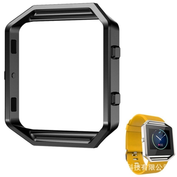 Fitbit Blaze Rustfri stål metalramme - Sort Black