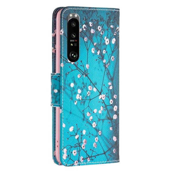 Wonderland Sony Xperia 1 III flip etui - Vintersød Blue
