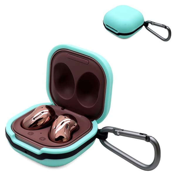 Samsung Buds Live silikonikotelo soljella - Mintunvihreä Green