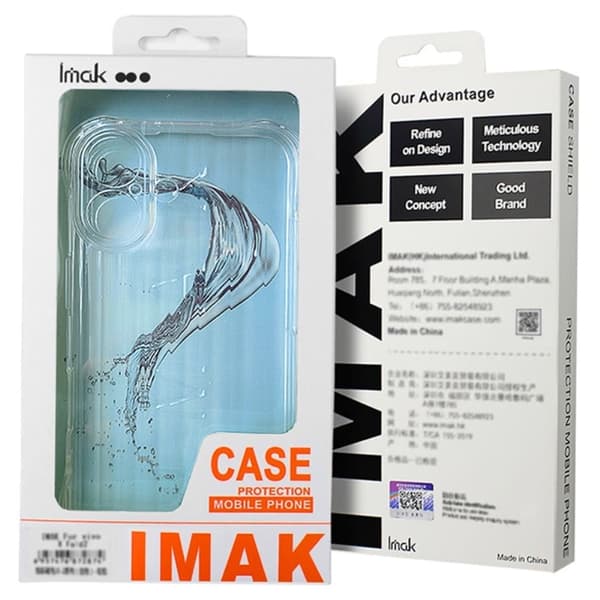 IMAK Airbag Cover for iPhone 16 Pro - Transparent Transparent