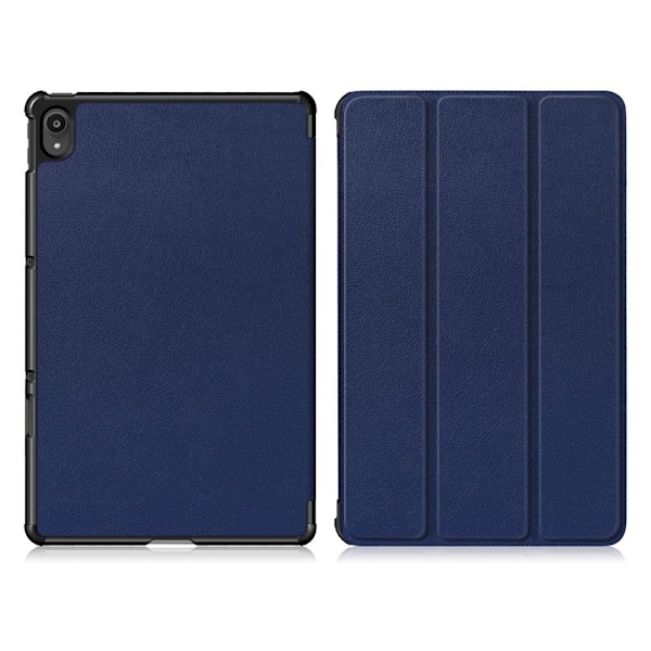 Lenovo Tab P11 kolminkertainen nahkainen kotelo - Sininen Blue