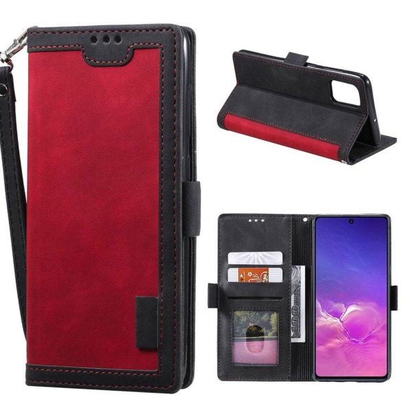 Surburbian Samsung Galaxy S10 Lite flip etui - Rød Red