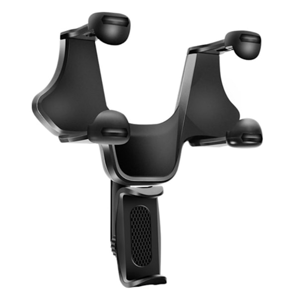 Universal bagudvendt telefonholder til bilen Black