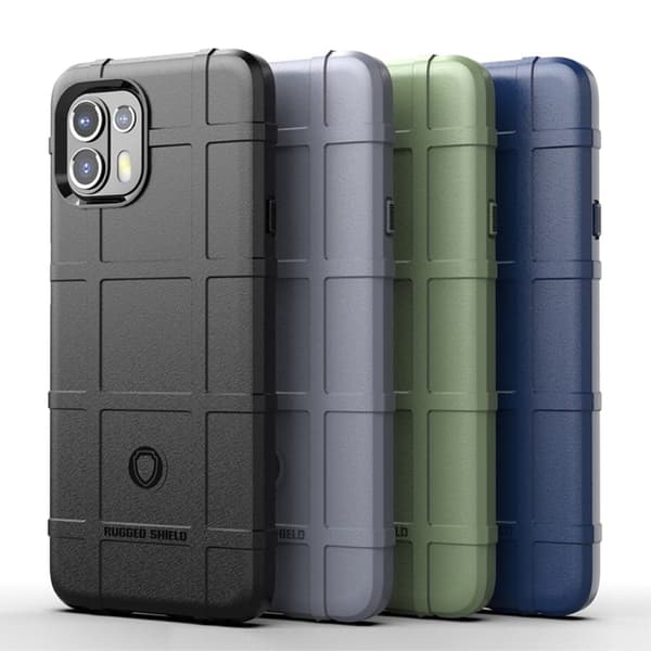 Rugged Shield Etui Motorola Edge 20 Fusion / Edge 20 - Svart Black