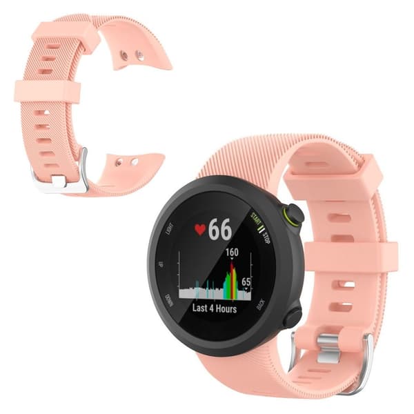 Garmin Forerunner 45 / 45S silikoninen kellonauha - Pinkki Pink