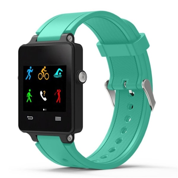 Garmin Vivoactive Acetate klockarmband i silikon - Cyan Grön