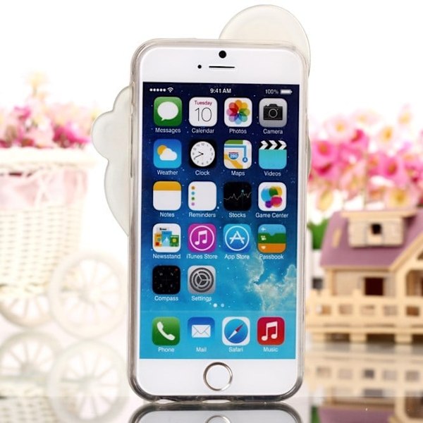 3D Foot (Färgglada Ränder) iPhone 6 Skal multifärg