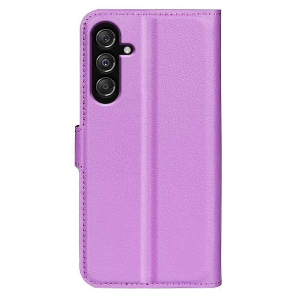 Klassisk Samsung Galaxy M34 Flip Etui - Lilla Purple