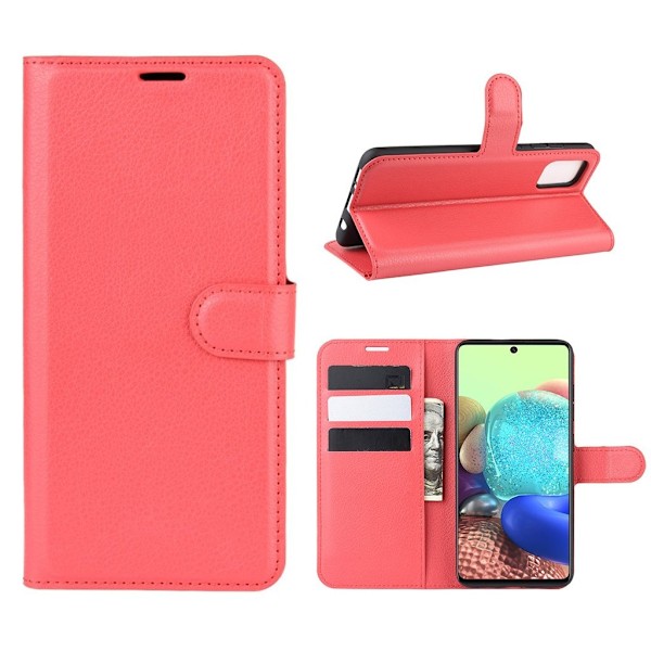 Classic Samsung Galaxy A71 5G kotelot - Punainen Red