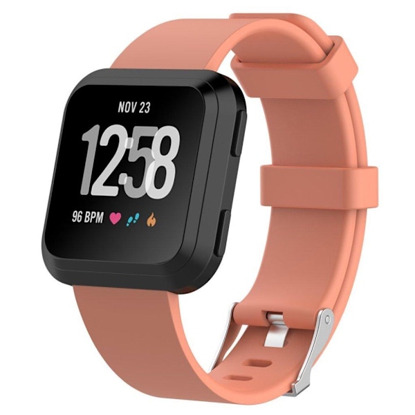 Trendikäs vaihtoranneke Fitbit Versa-kellolle - Oranssi Multicolor