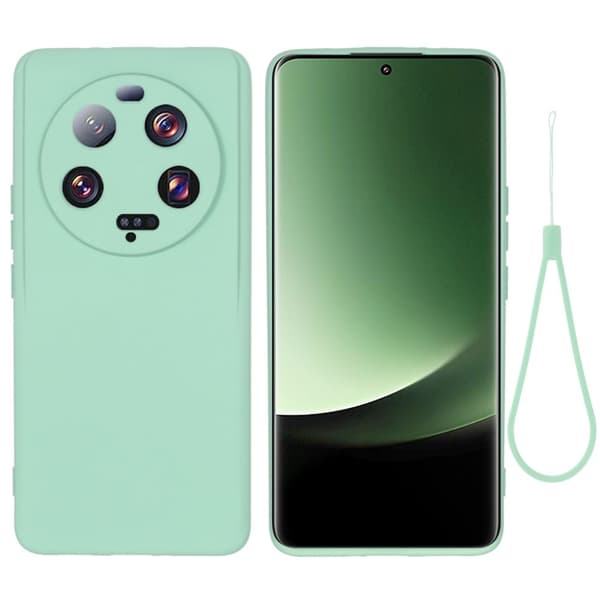 Matte Liquid silikone cover til Xiaomi 13 Ultra - Grøn Green