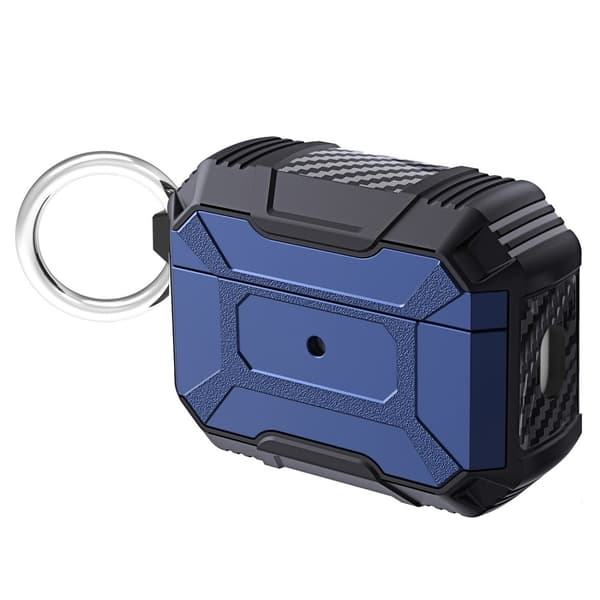 AirPods Pro 2 etui med karabinhage - Blå Blue