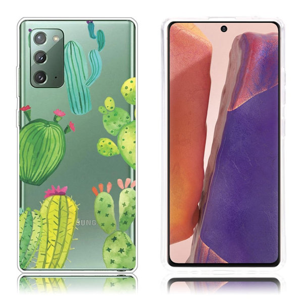 Deco Samsung Galaxy Note 20 Etui - Kake Green