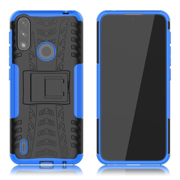 Offroad case - Motorola Moto E7 Power - Blue Blue