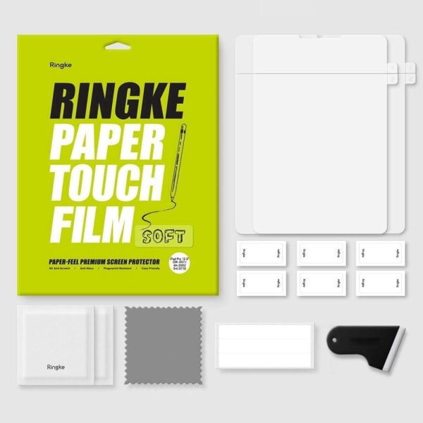 Ringke Paper Touch Film iPad Pro 2021 12.9inch / 4th / 3rd - Har Transparent