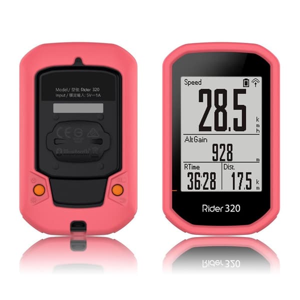 Bryton Rider 430 / 320 silikonisuojus - Ruusu Pink