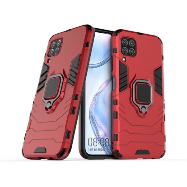 Ring Guard cover - Huawei P40 Lite / Nova 6 SE - Rød Red